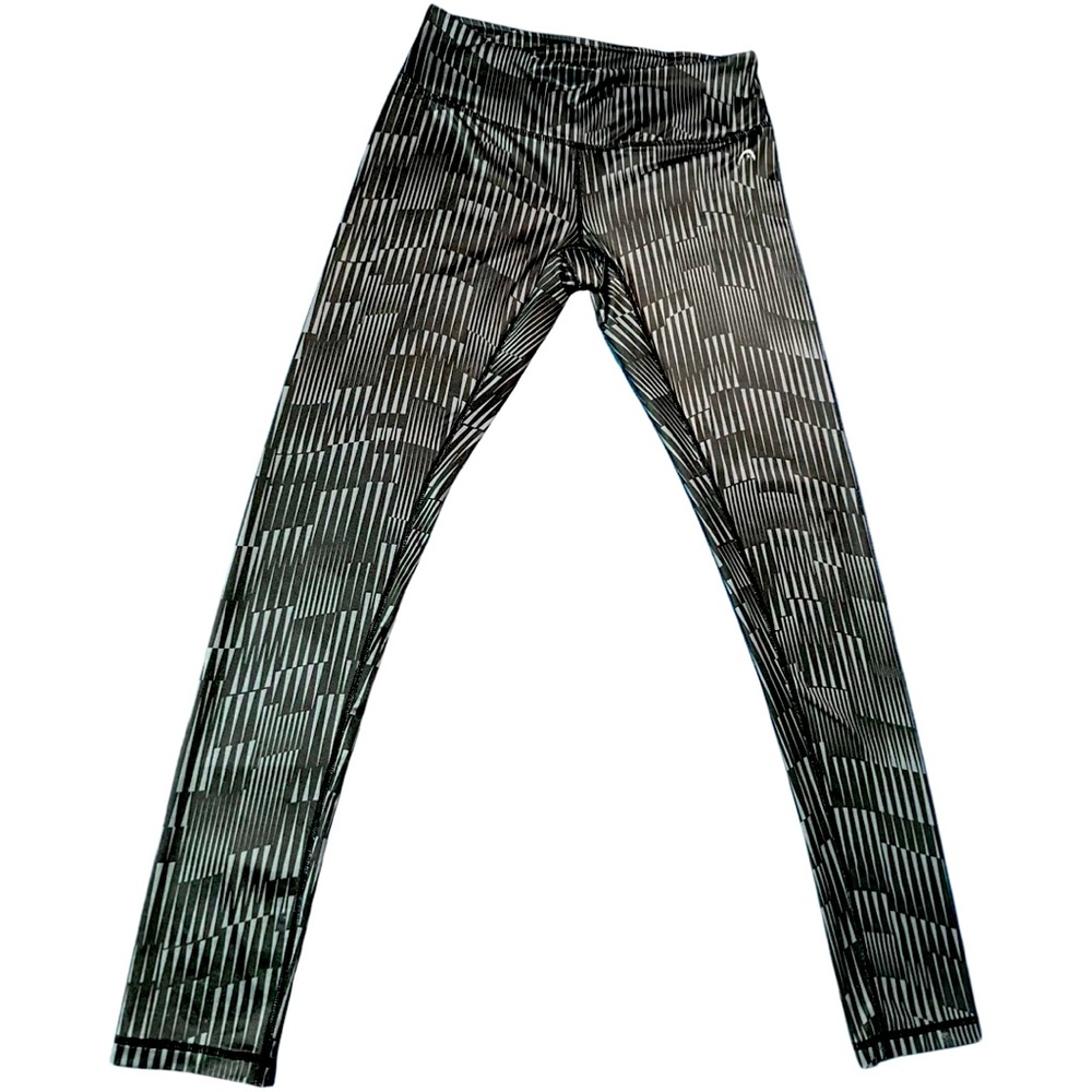 Head women’s black and grey athletic leggings size small